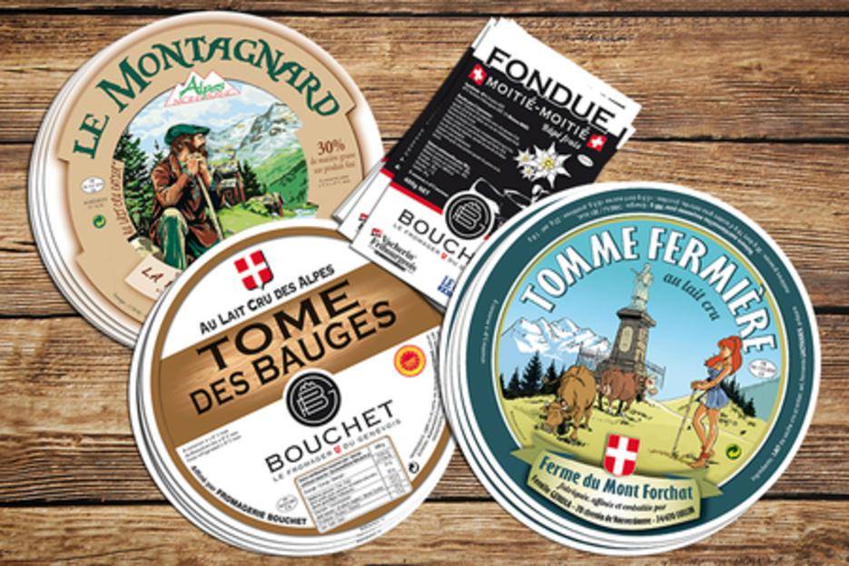 �tiquettes de fromages