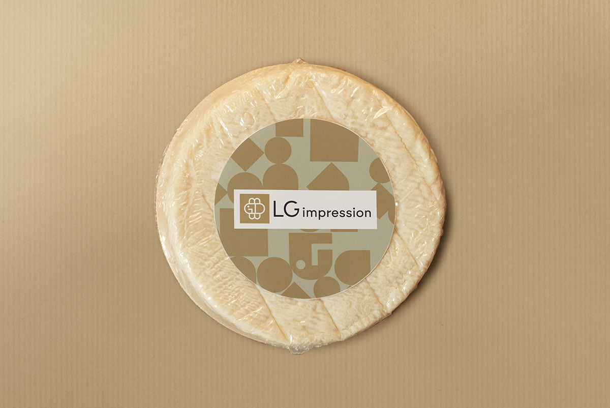 Etiquette adhesive alimentaire impression personnalisee